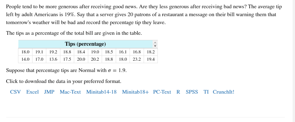 Solved STATE: Is there good evidence that the mean