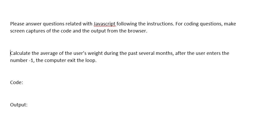 Solved Please answer questions related with Javascript | Chegg.com