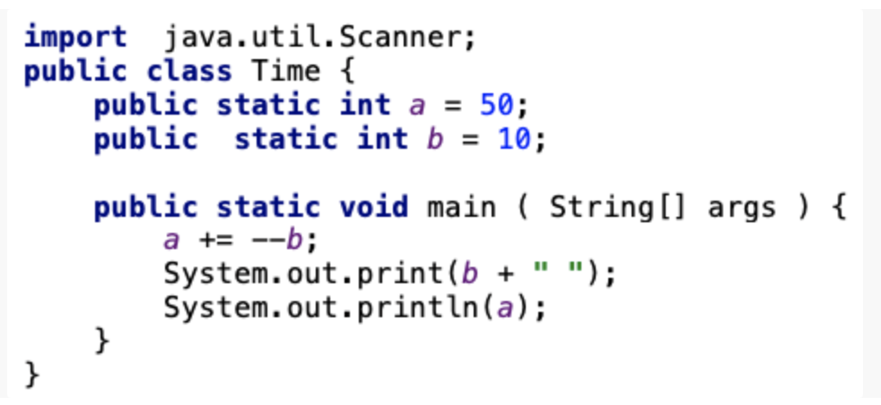 Solved import java.util.Scanner; public class Time { public | Chegg.com