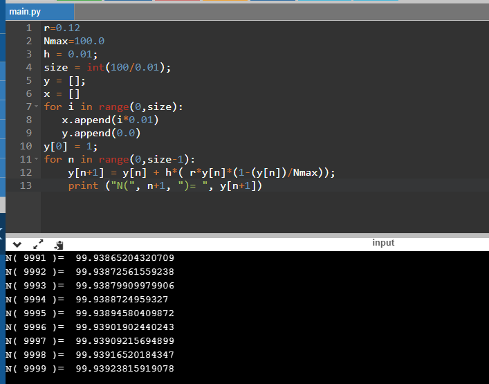 Using Python Want Model Population N Grows According Logistic Growth ...