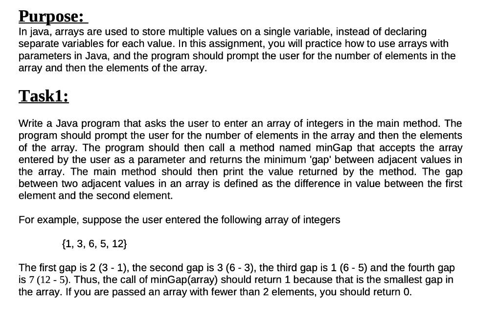 array in java: store multiple values in a single... Solved Purpose: In java, arrays are used to store multiple | Chegg.com