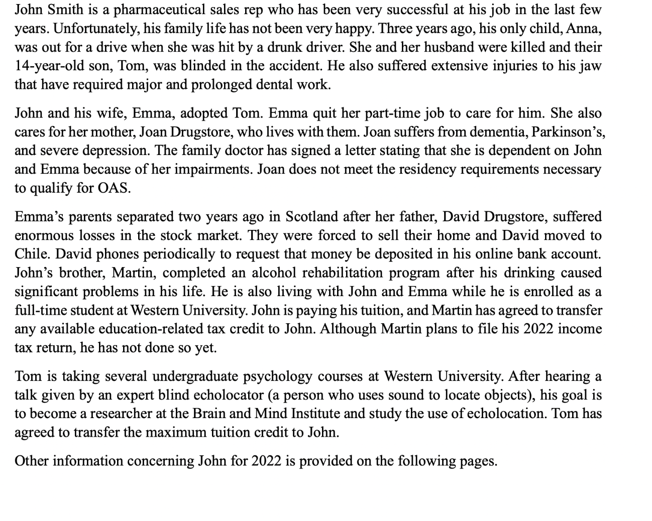 Solved John Smith is a pharmaceutical sales rep who has been