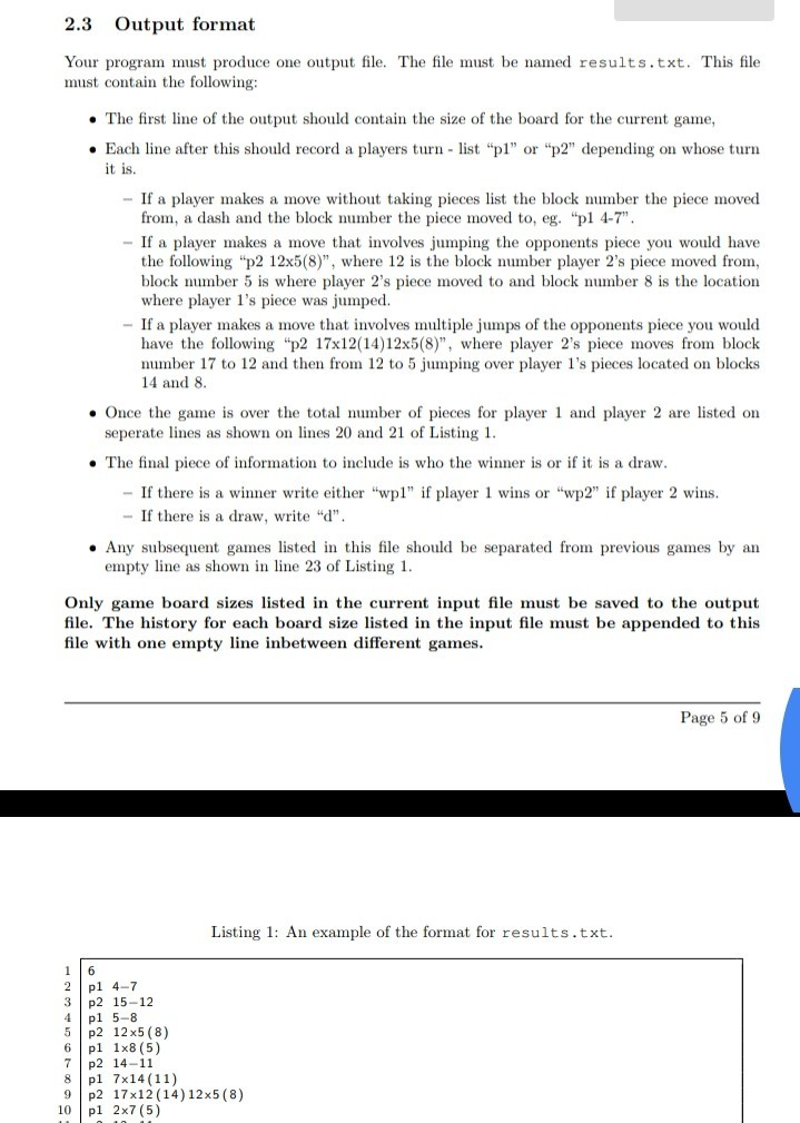 Write c++ checkers game programme, keep it simple as