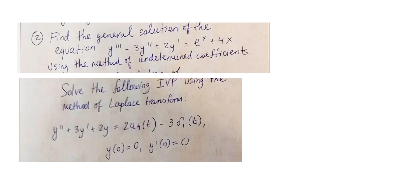Solved Can someone help me answer these two quick math | Chegg.com
