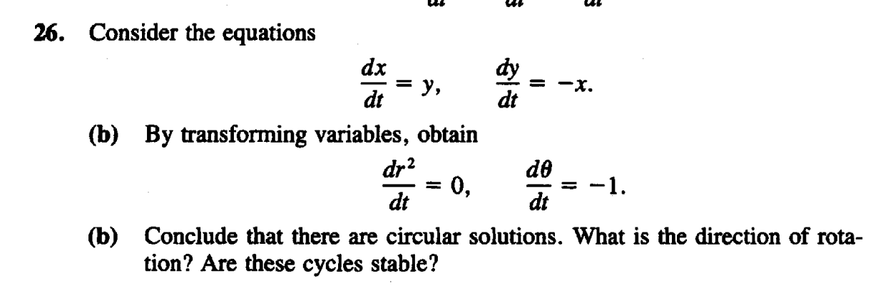 Solved * Show dr/dt = 0, not dr^2/dt = 0. Note: | Chegg.com
