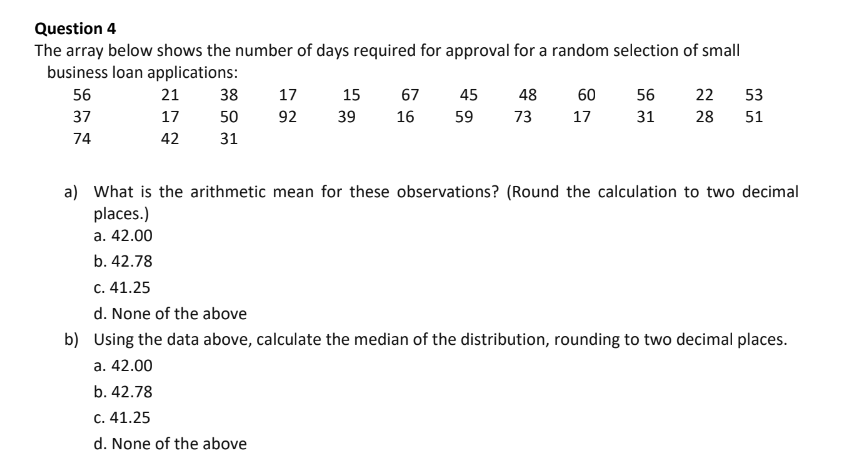 Solved Question 2 The sample average age of 5 persons in a | Chegg.com