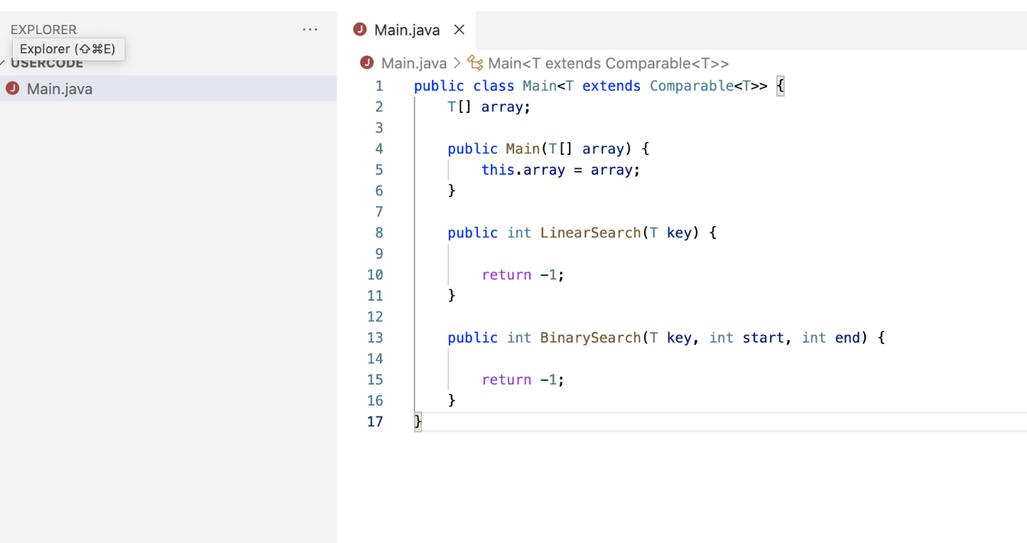 Solved (J) Main.java x (3) Main.java >q& Main > | Chegg.com