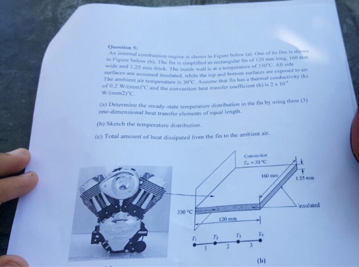 Solved An internal combustion engine is shown in Figure | Chegg.com