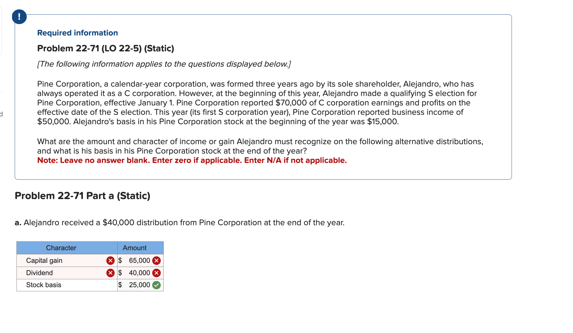 Solved Pine Corporation, a calendaryear corporation, was