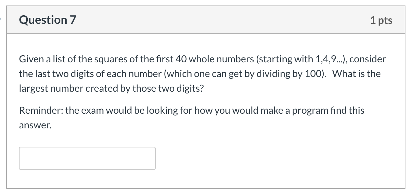 Solved How would you create a program in PYTHON to solve | Chegg.com