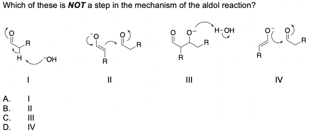 Solved Which of these is NOT a step in the mechanism of the | Chegg.com