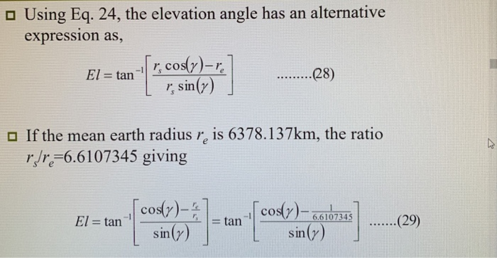 A) Develop an excel sheet to find the elevation and | Chegg.com