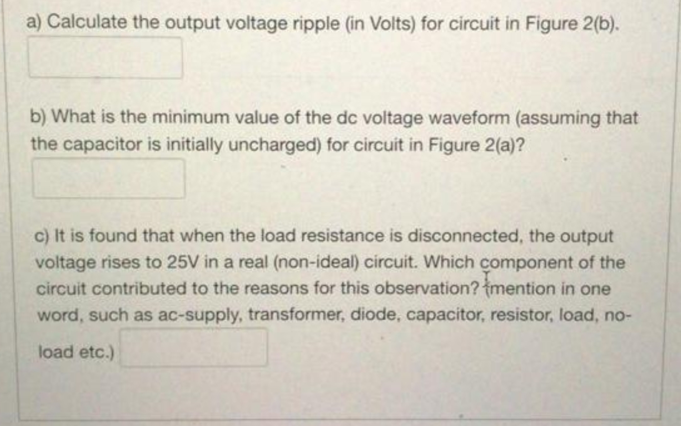 Solved Question 2 6 pts Figure 2(a) shows the circuit | Chegg.com
