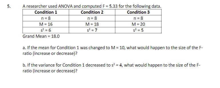 solved-a-researcher-used-anova-and-computed-f-5-33-for-the-chegg
