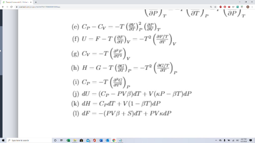 Solved Prove The Following Equations The Second Part Of Chegg Com