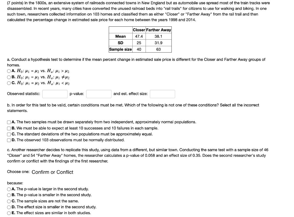 Solved (7 points) In the 1800s, an extensive system of | Chegg.com