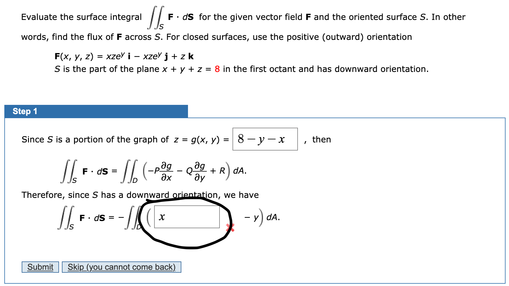 Solved F• Ds For The Given Vector Field F And The Oriented 5635
