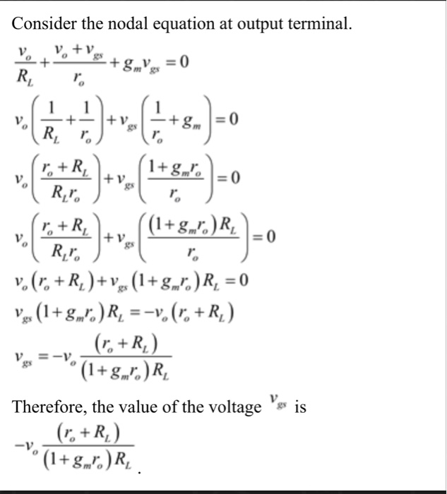 Solved This is problem 8.51 from the Sedra/Smith Electronics | Chegg.com