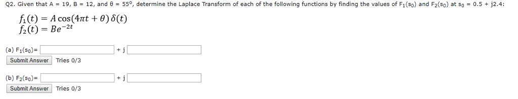 Solved Q2. Given That A-19, B = 12, And θ = 55°, Determine | Chegg.com