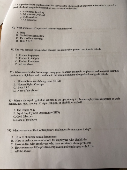 Solved Need help with these 10 multiple choice questions | Chegg.com