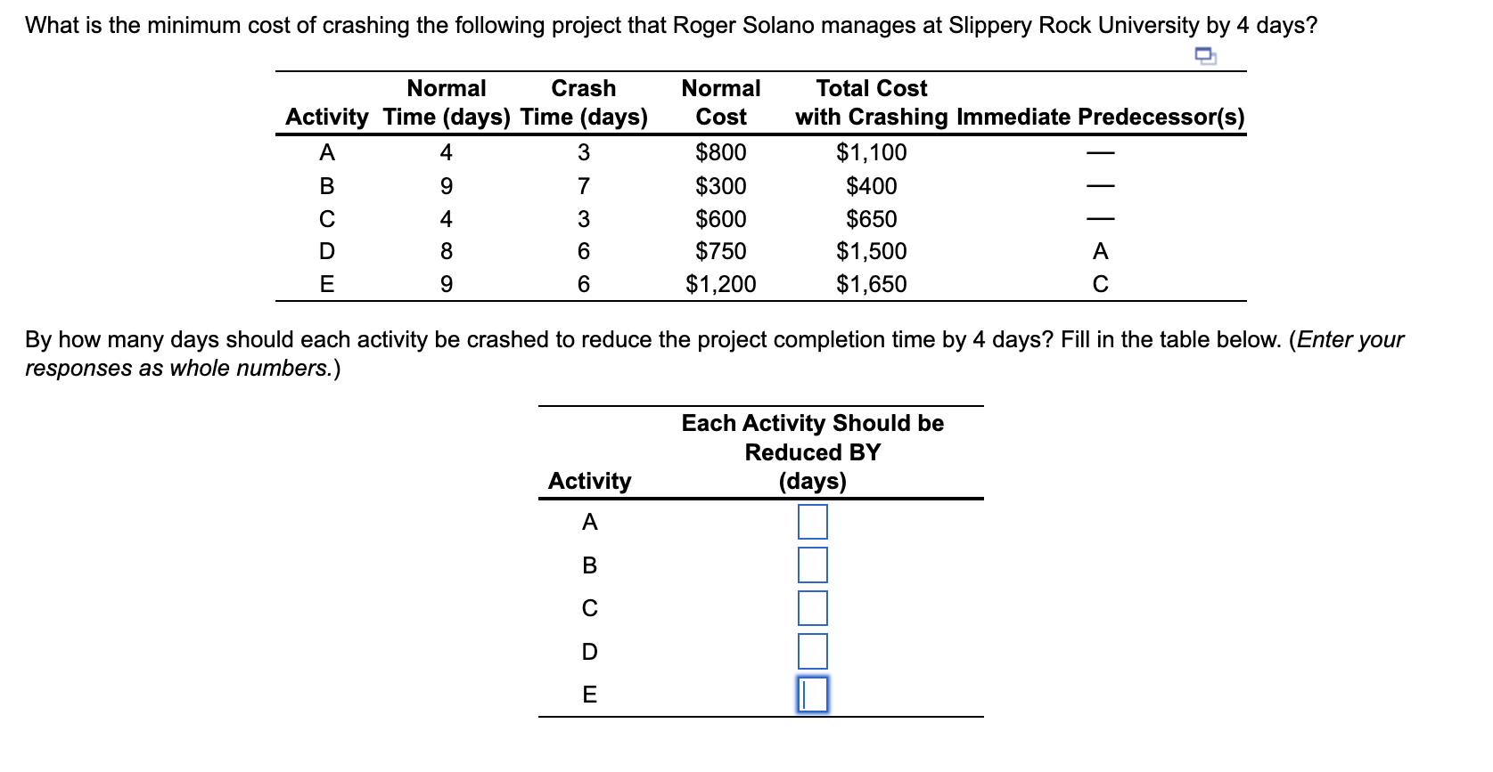solved-by-how-many-days-should-each-activity-be-crashed-to-chegg