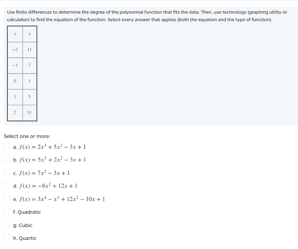 Degree of deals polynomial calculator