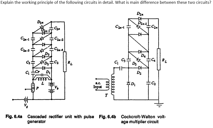 Solved Fig. 6.4a Cascaded rectifier unit with pulse Flg. | Chegg.com