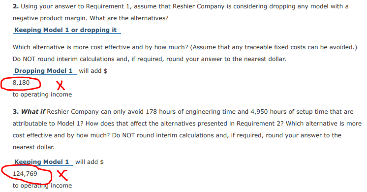 Solved Keep Or Drop Decision Alternatives Relevant Costs Chegg