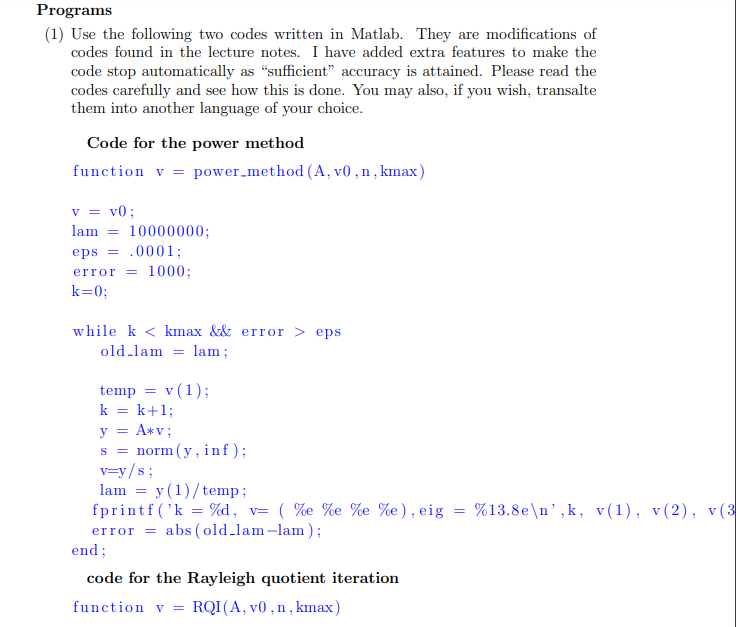 The object of this project is to: (1) Implement two | Chegg.com