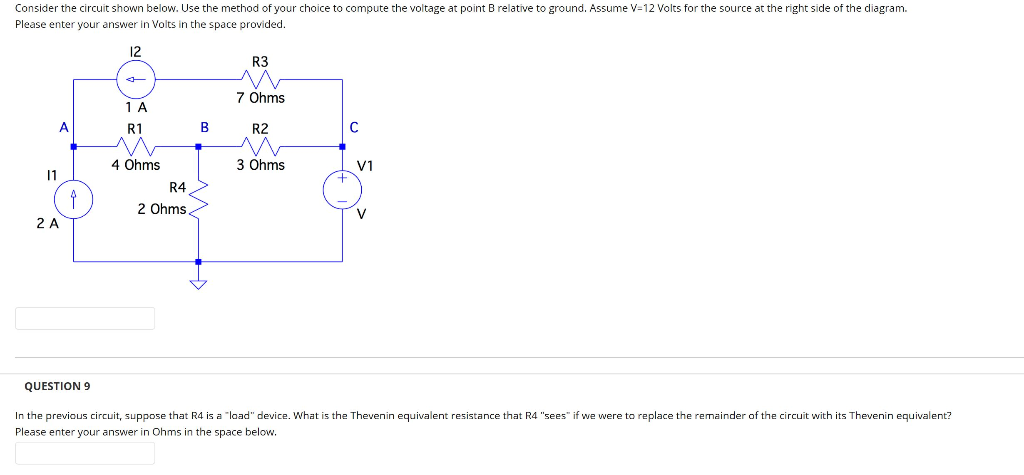 Solved Consider The Circuit Shown Below. Use The Method Of | Chegg.com