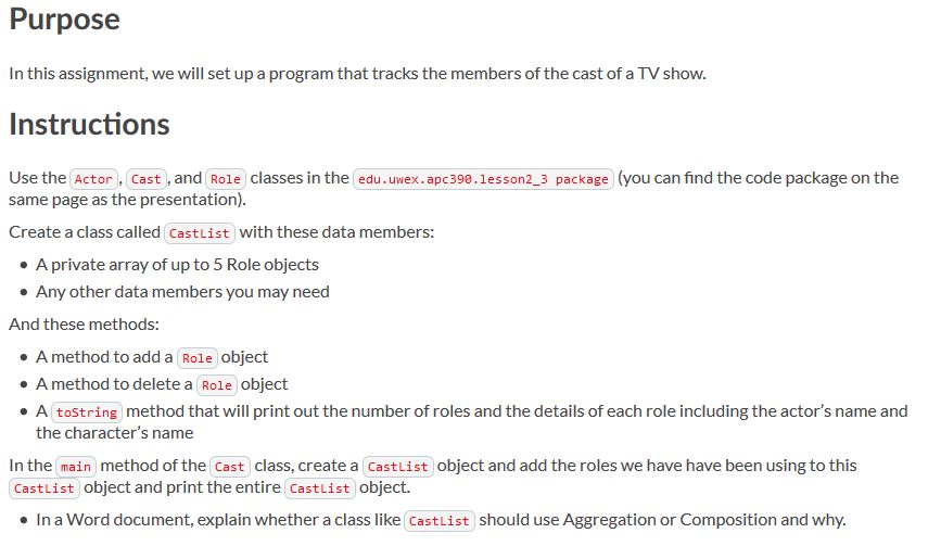 Solved Purpose In this assignment, we will set up a program | Chegg.com