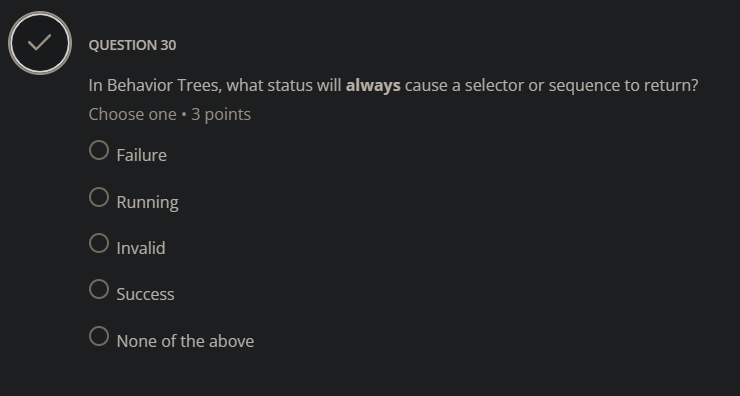 Solved QUESTION 29 Which of the following describes | Chegg.com