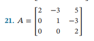 Solved In Exercises 19-23, decide whether the matrix is | Chegg.com