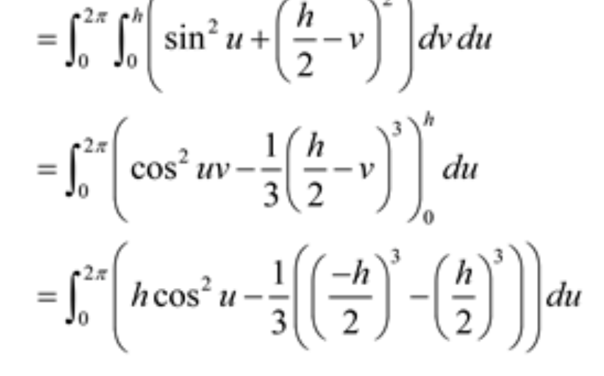 Solved Find the moment of inertia of a lamina S of density 1 | Chegg.com