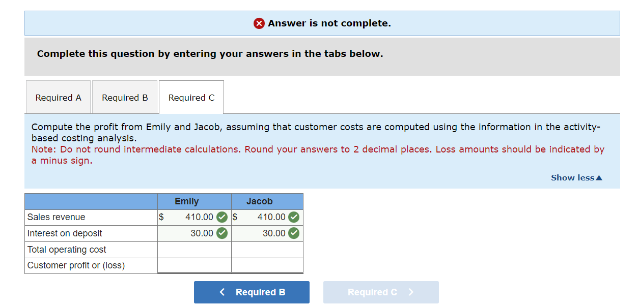 Solved A and B are all correct, I just need help with letter | Chegg.com