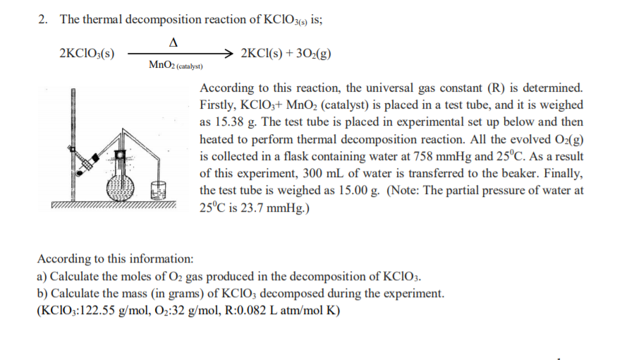 Thermal Decomposition Reaction