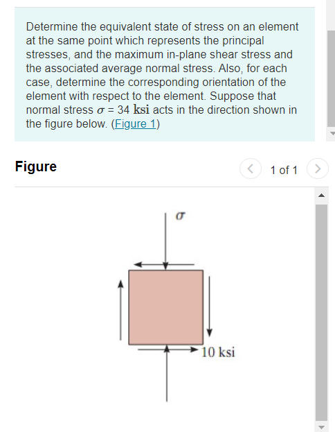 Solved a) Determine the normal stress σx′ that acts on the | Chegg.com