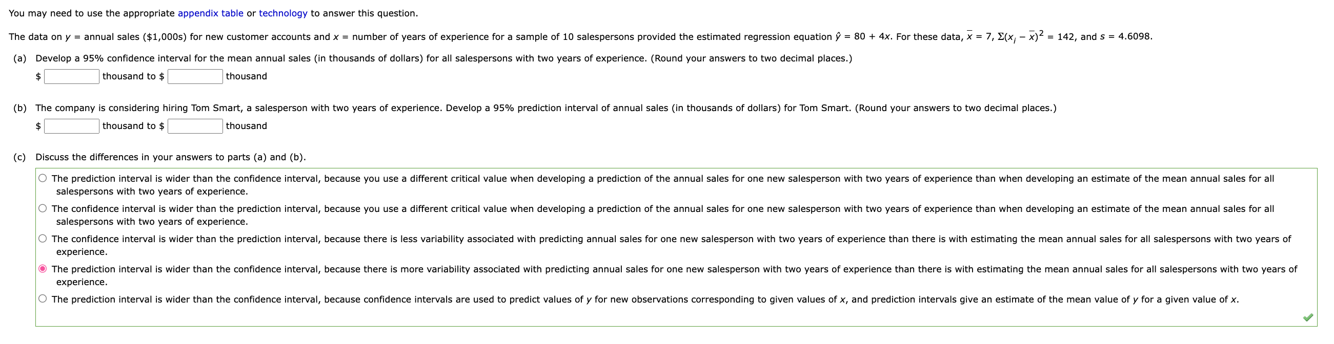 Solved You may need to use the appropriate appendix table or | Chegg.com