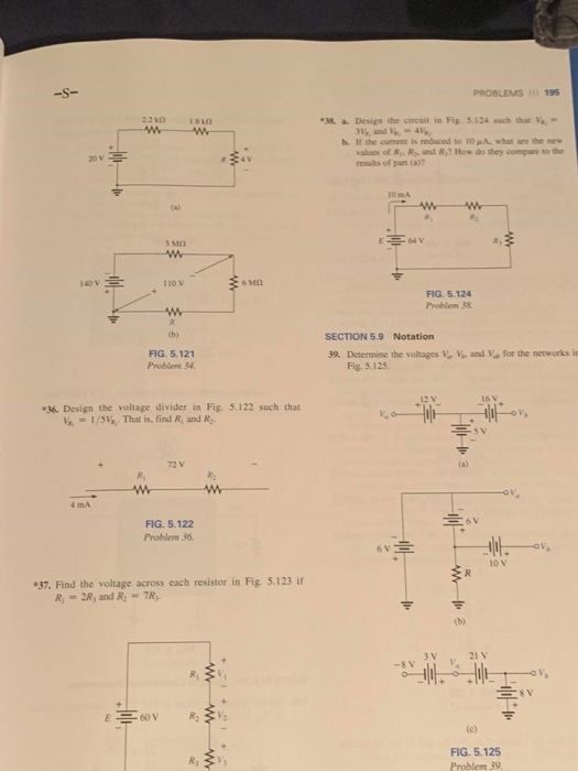 Solved PROBLEMS 1 195 "38. a. Design the circuit in Fig. | Chegg.com