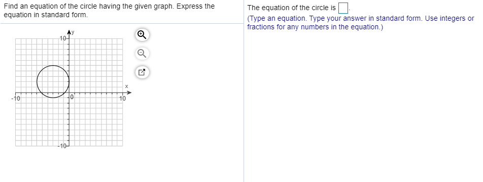 Solved Find An Equation Of The Circle Having The Given Chegg Solved Find An Equation Of The Circle Having The Given Chegg