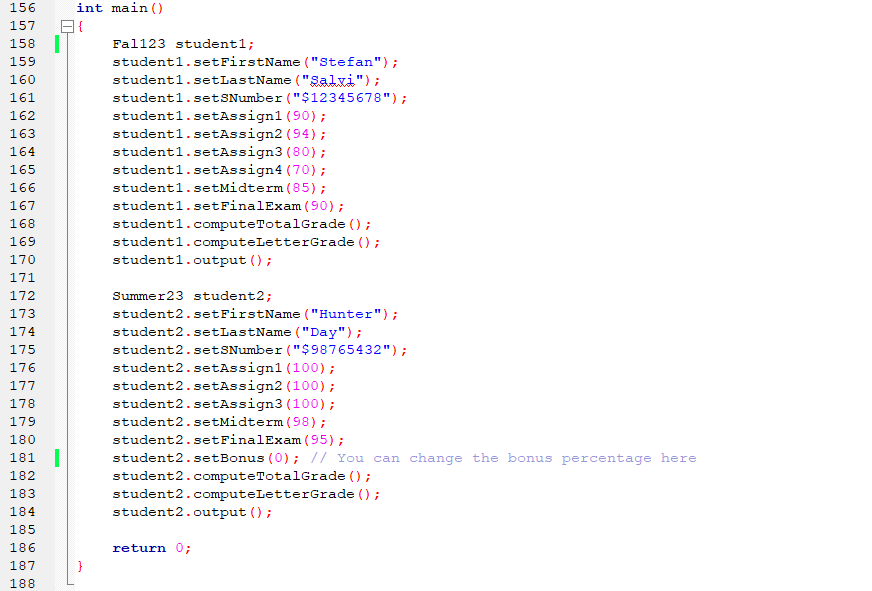 Solved The point of this coding assignment is to input a | Chegg.com