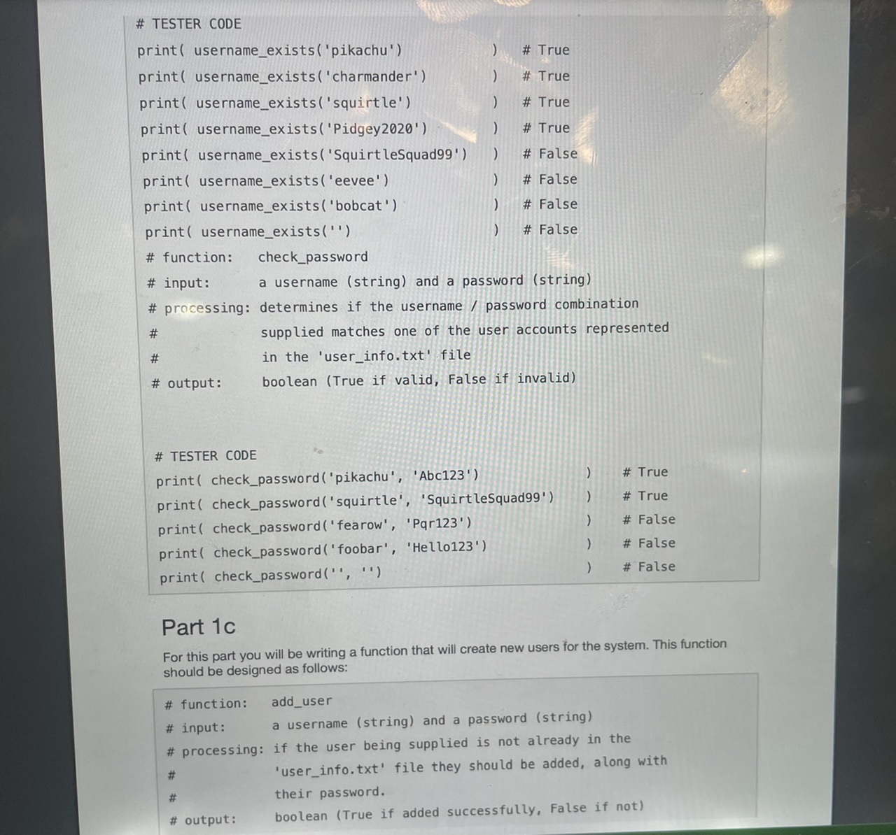 Solved Note that the programs you will be writing build on | Chegg.com