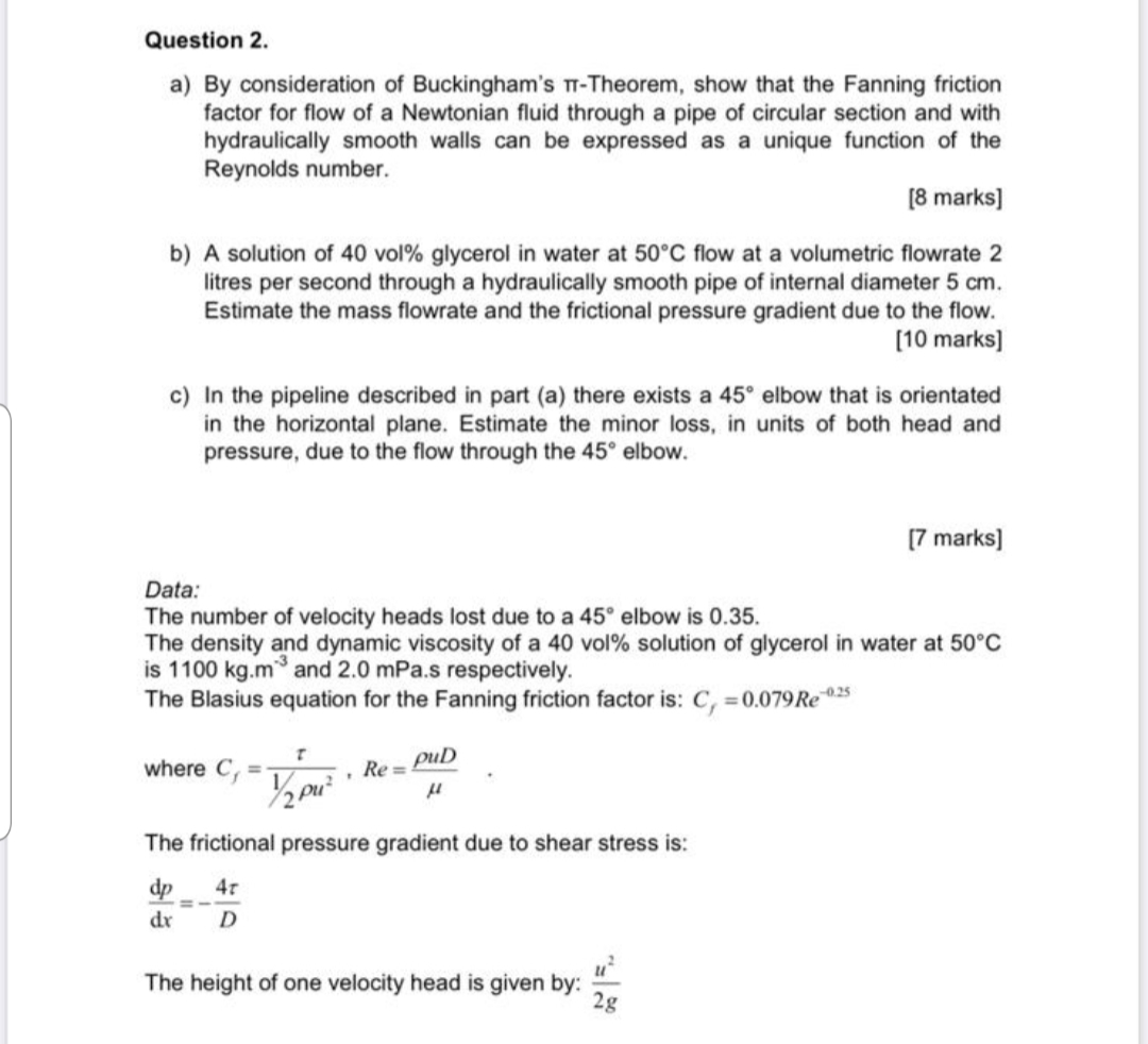 Question 2 A By Consideration Of Buckinghams Cheggcom