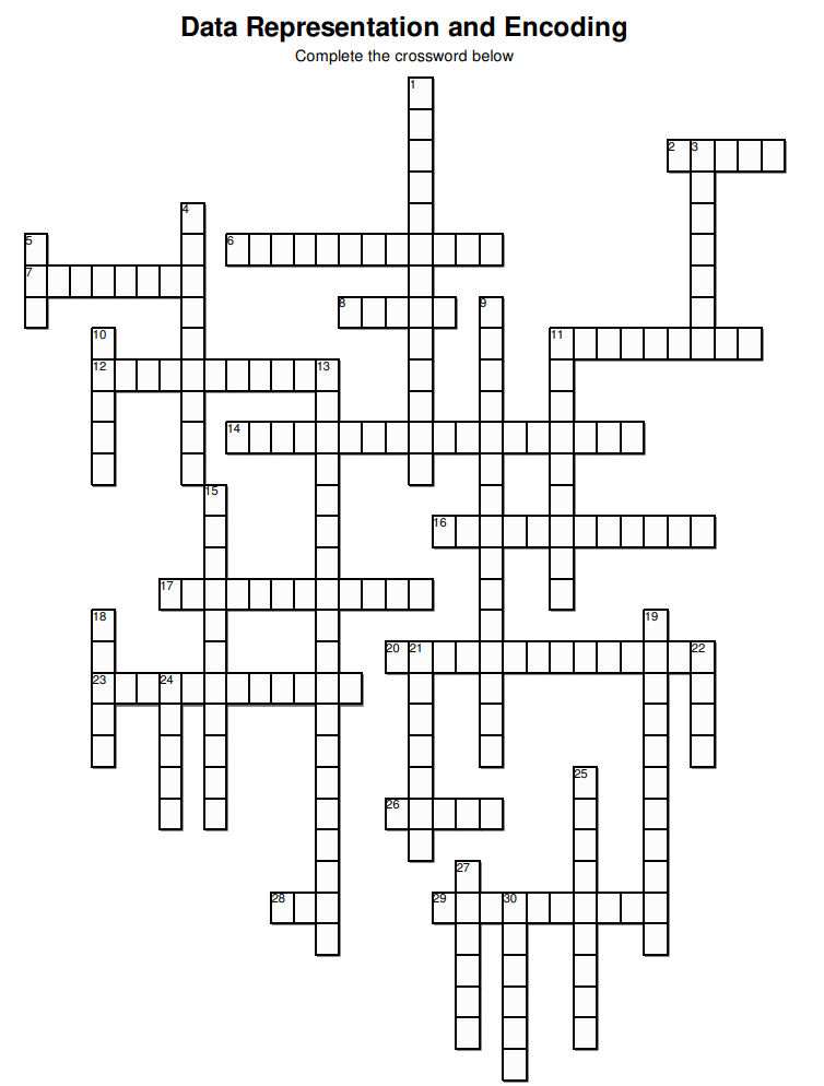 solved data representation and encoding complete the chegg com