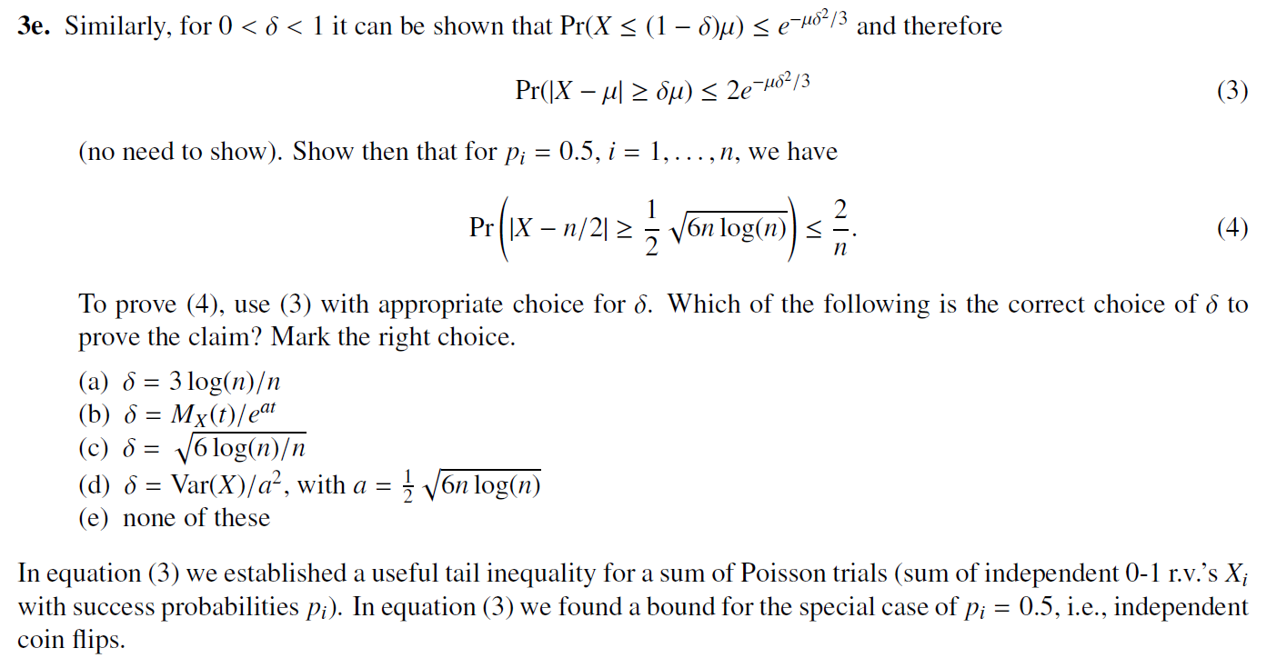 Let X Bern Pi I 1 N Be A Sequence Of Chegg Com