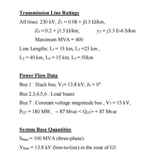 Solved FIGURE 1: SINGLE LINE DIAGRAM 1. CONVERT ALL | Chegg.com