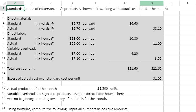 Solved PLEASE SOLVE BY SHOWING THE EXCEL FORMULAS, IF THERE | Chegg.com