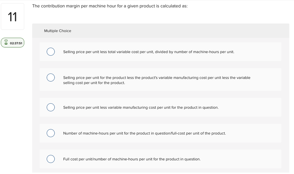 Solved A manufacturing company that produces a single | Chegg.com
