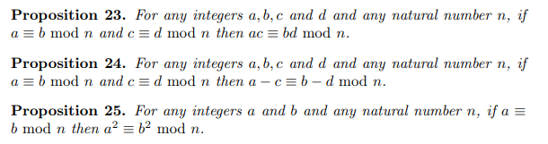 Solved Proposition 23. For any integers a, b, c and d and | Chegg.com