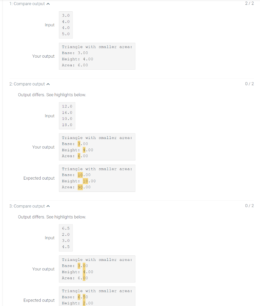 Solved My code class Triangle def __init__(self)